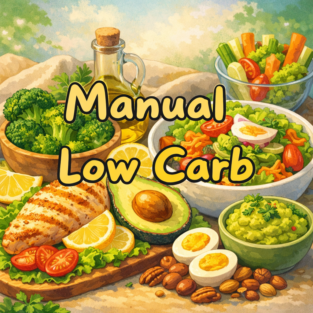 Manual Low Carb - Guia + Grupo WhatsApp